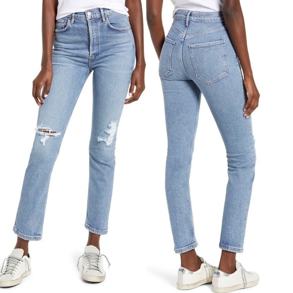 Agolde Denim - Agolde Whiplash high waist jeans